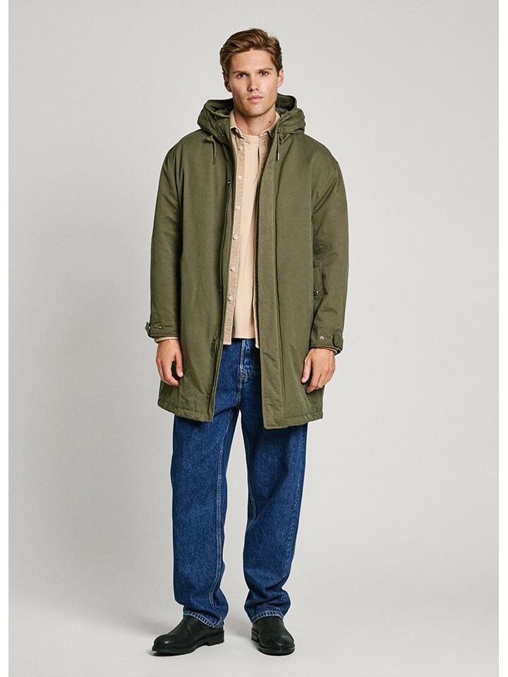 

Парка Pepe Jeans Parka Thander, хаки