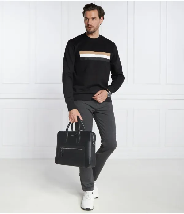 Толстовка Солери loose fit Boss, черный — фото 2