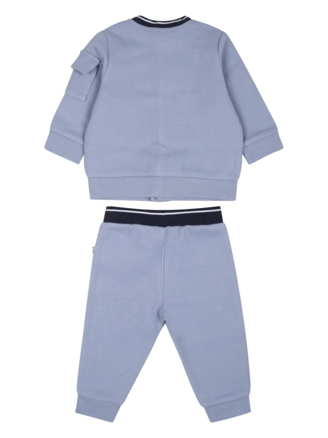 

BOSS Kidswear спортивный костюм с логотипом, синий