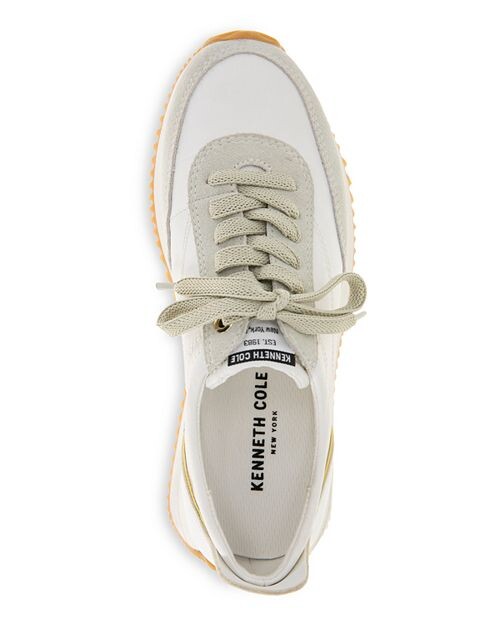 Женские низкие кеды Jamie на шнуровке Kenneth Cole, цвет White — фото 3