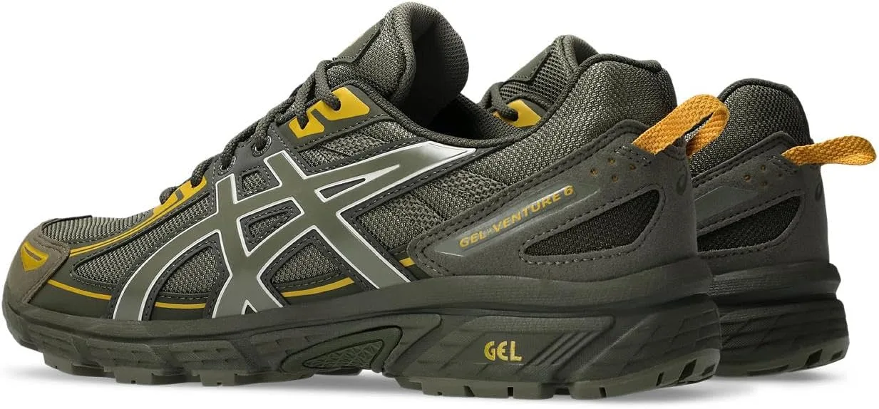Кроссовки ASICS Unisex Gel-Venture 6, оливковый — фото 2