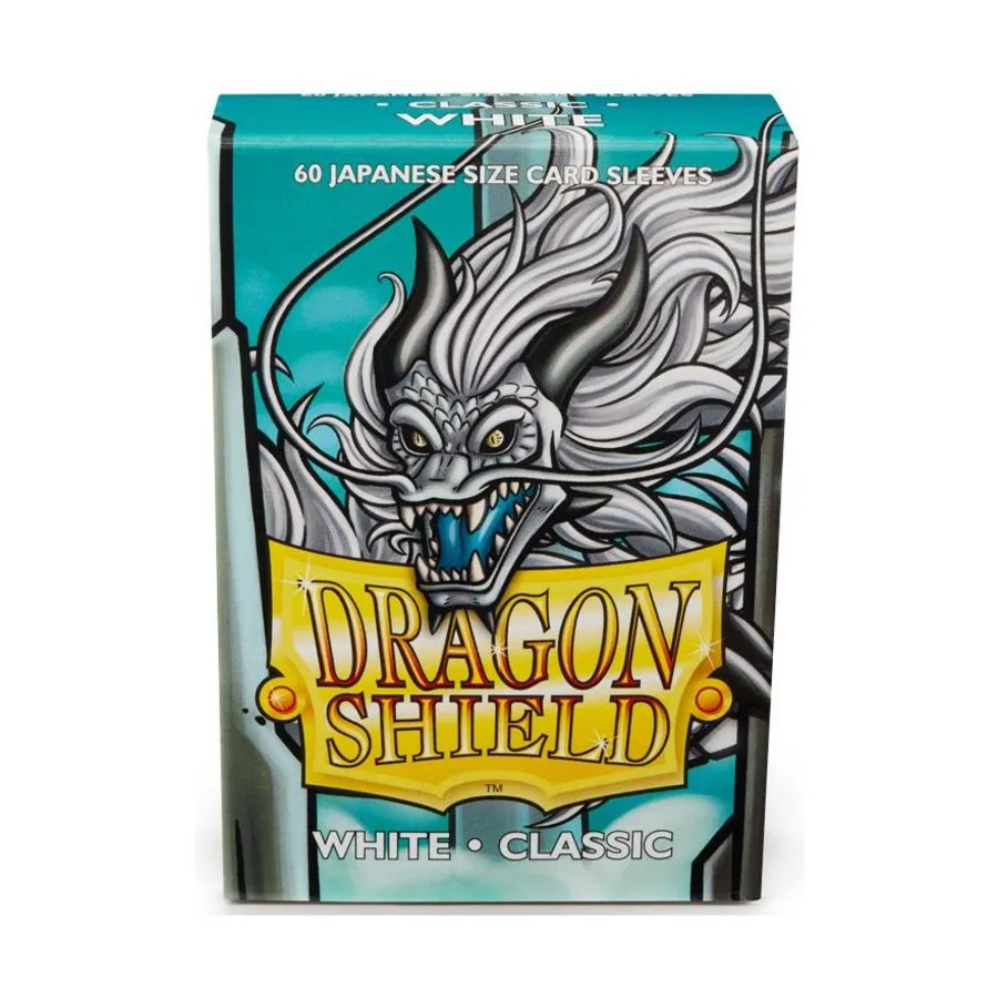 

Японские рукава – классический белый (60), Dragon Shield - Card Sleeves - Japanese