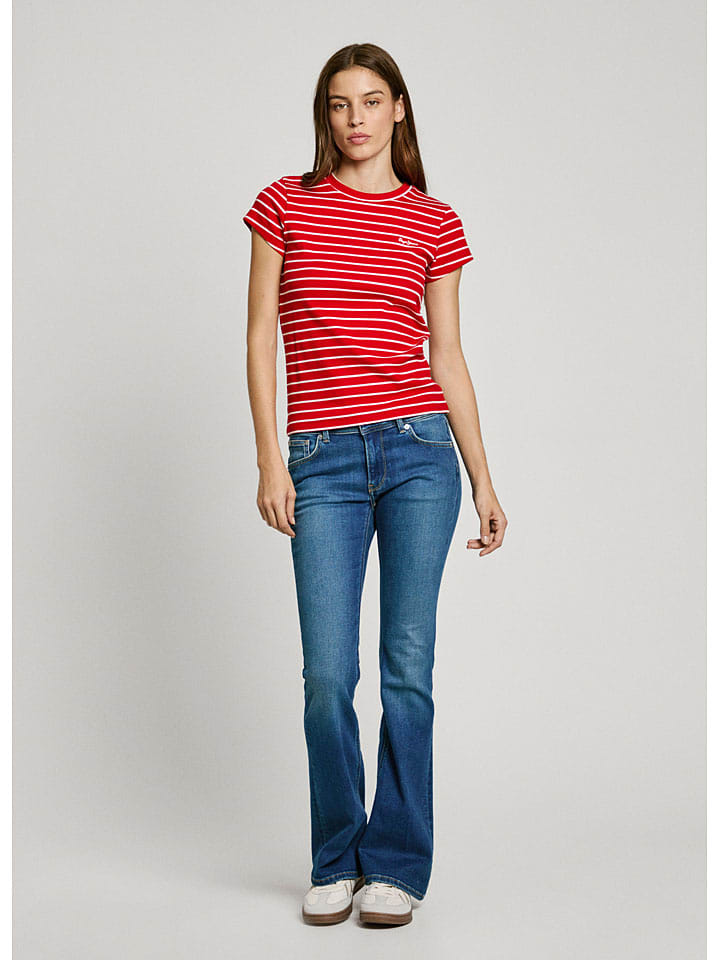 

Футболка Meribel Pepe Jeans, цвет rot/weiß