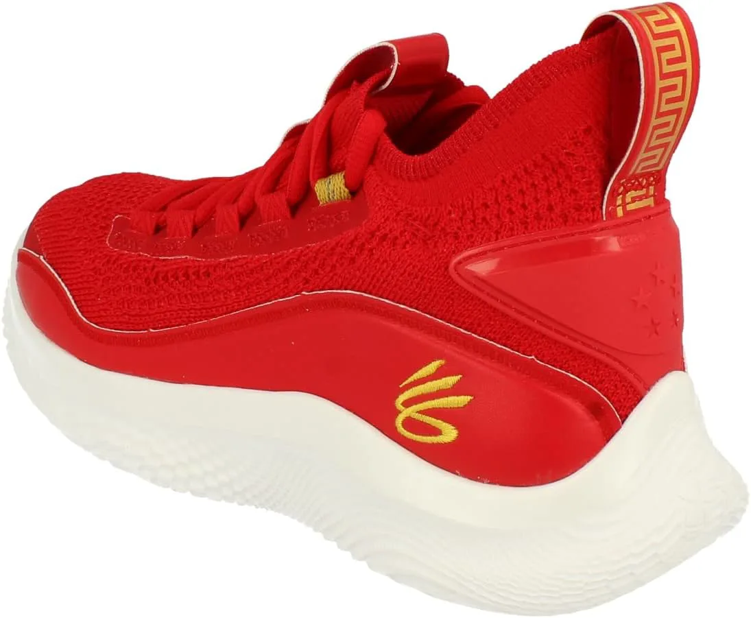 Мужские баскетбольные кроссовки Under Armour Curry 8, красный — фото 2