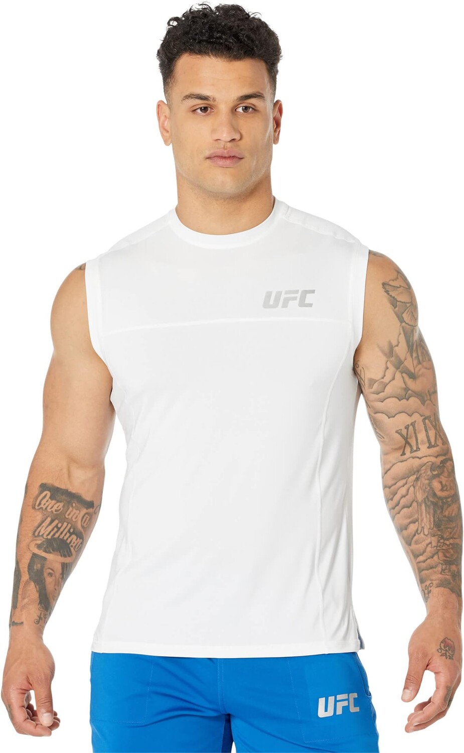 

Футболка без рукавов с круглым вырезом UFC, белый