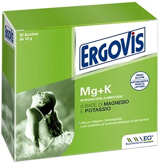 

Эрговис Мг+К 20 пакетиков 10 г Ergovis