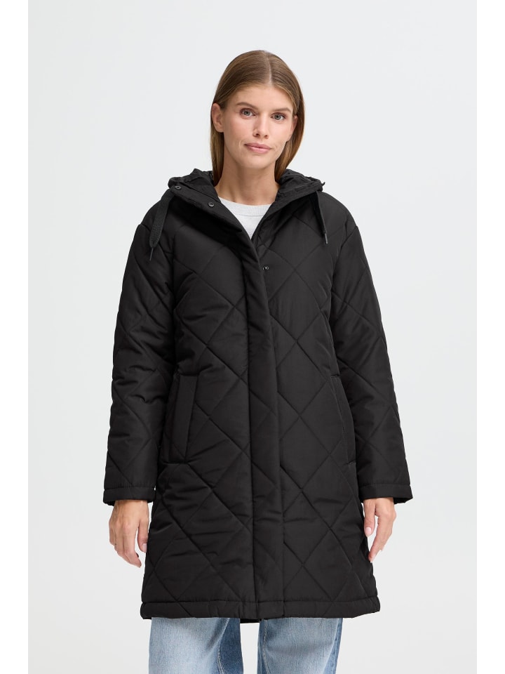 

Oxmo Стеганая куртка OXBelis черного цвета