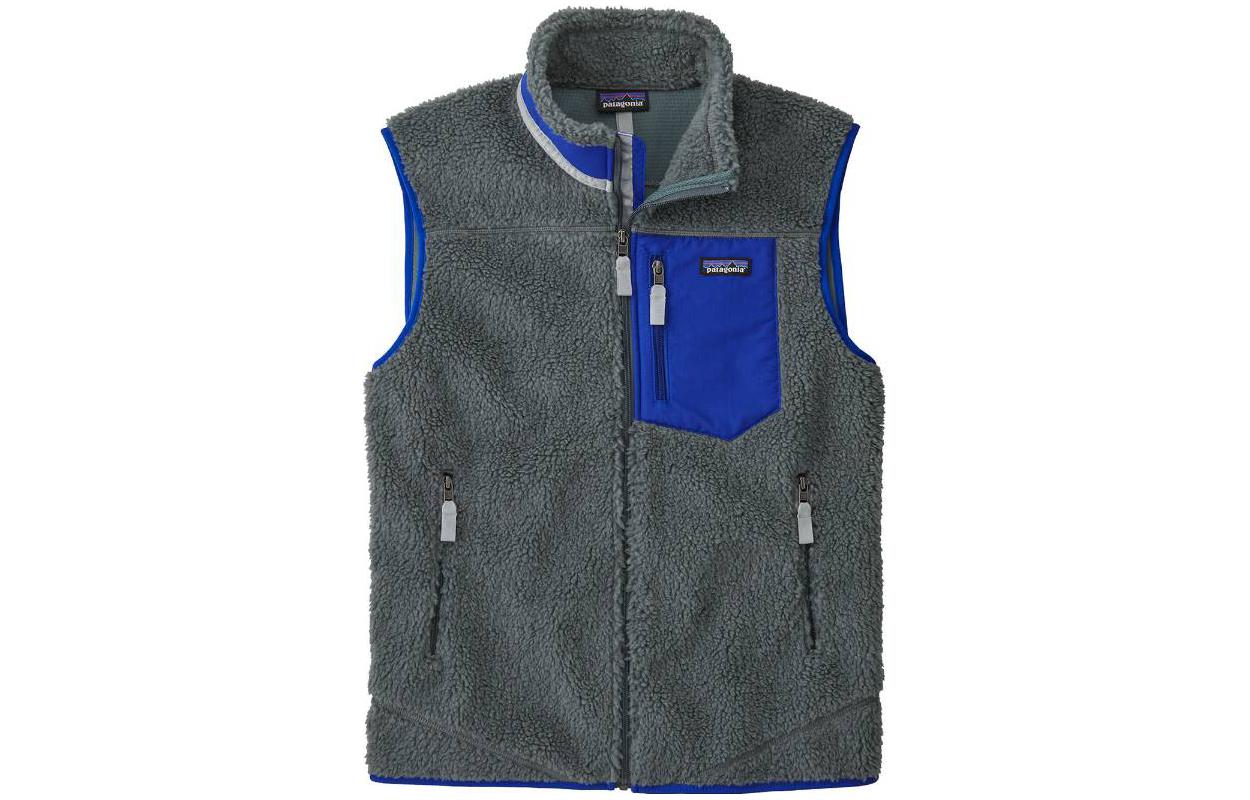 

Patagonia Мужская жилетка Retro-X в цвете новый зеленый, Nouveau Green