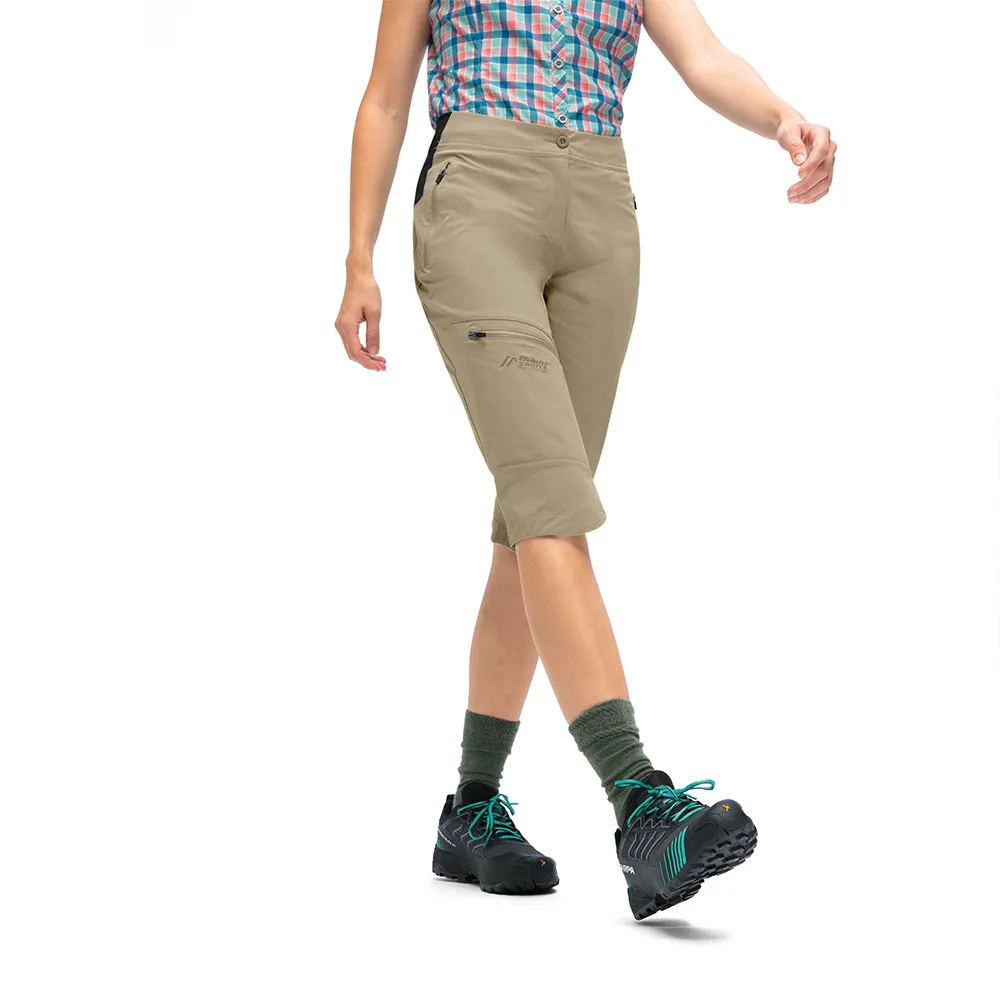 

Брюки Maier Sports Inara Slim Capri Vario 3/4, бежевый