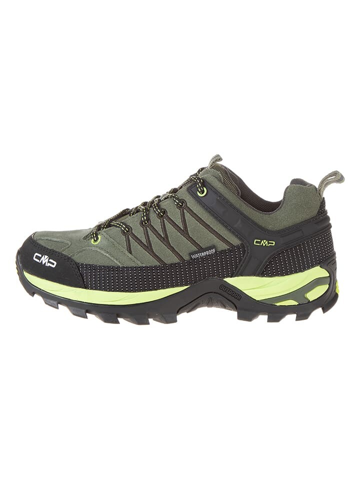 

Походная обувь CMP Leder-Trekkingschuhe Rigel Low, цвет Khaki/Schwarz/Gelb