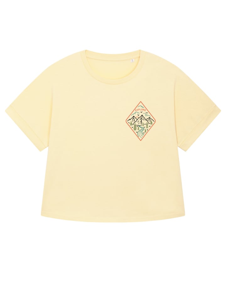 

Футболка Explore в цвете масло wat Apparel