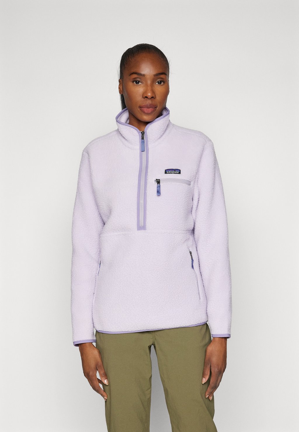 

Флисовый джемпер RETRO MARSUPIAL Patagonia, сиреневый