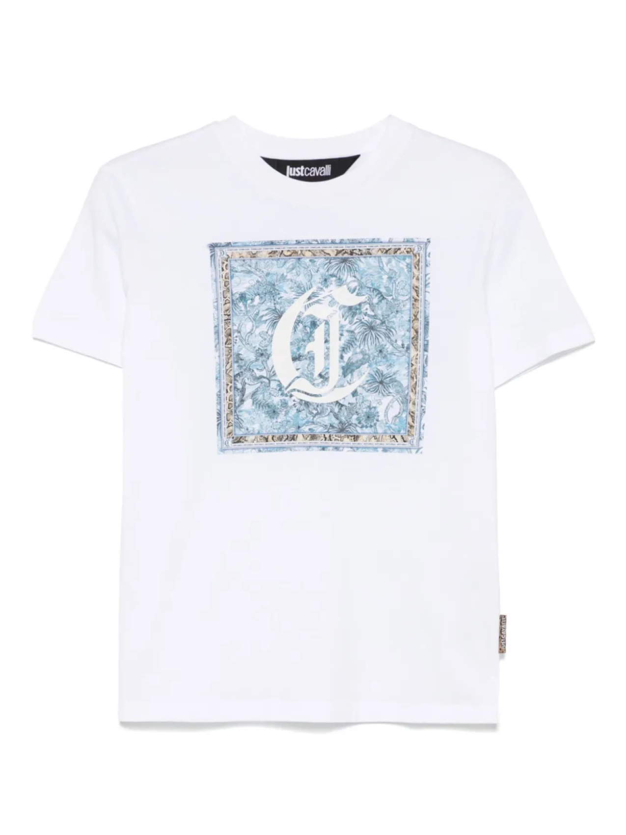 

Футболка с логотипом Just Cavalli, белый