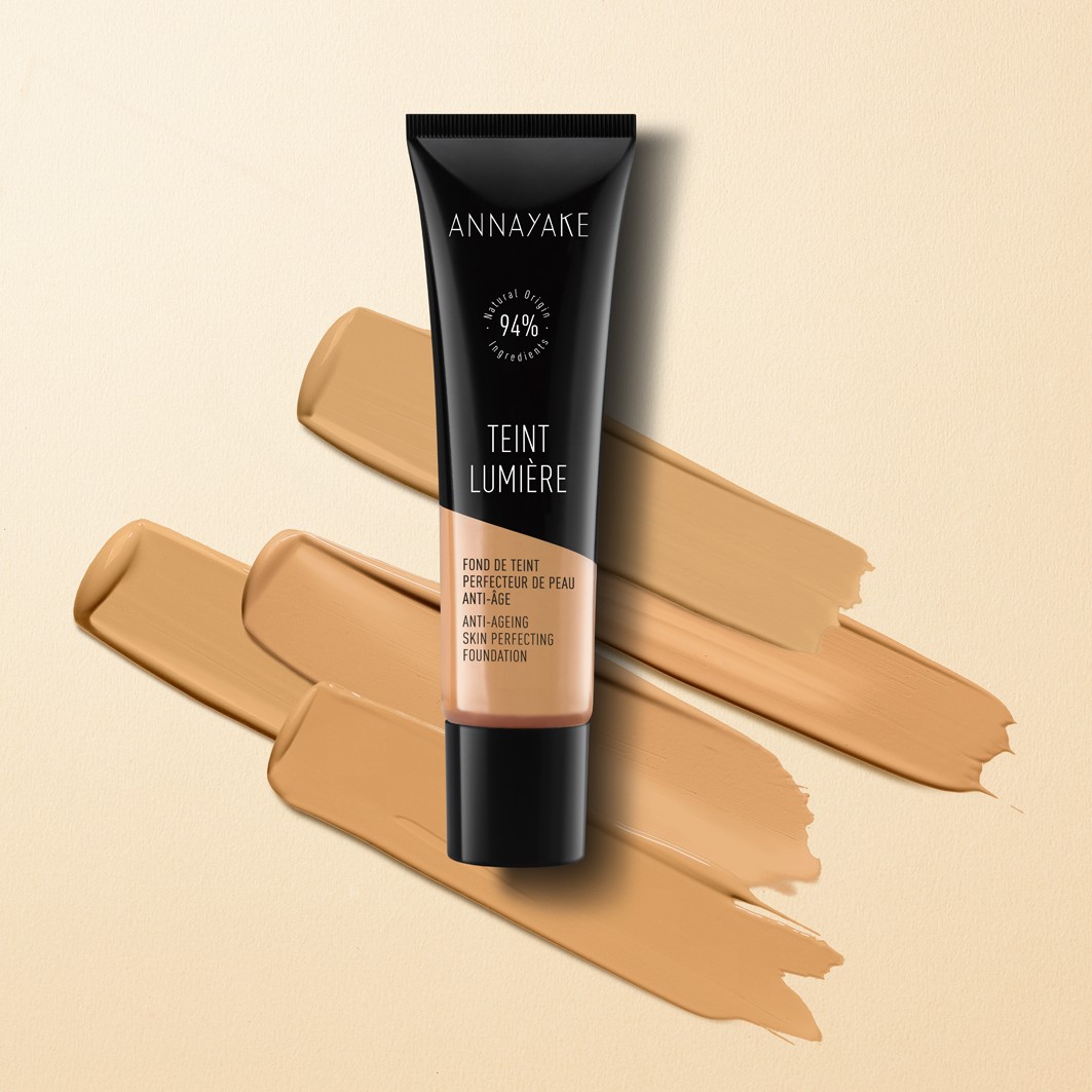 Тональный крем для лица teint lumière anti-ageing skin perfecting foundation Annayake, 25, объем 30 мл — фото 2