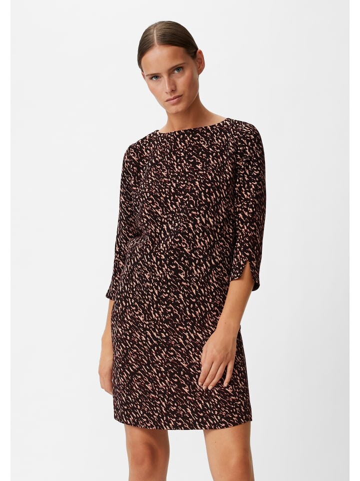 

Короткое платье comma Kleid kurz, цвет Mehrfarbig-schwarz