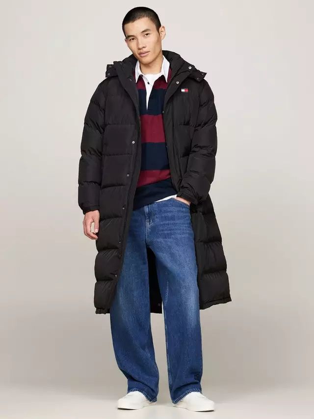 

Парка Tommy Hilfiger Tommy Jeans Alaska Maxi, черный