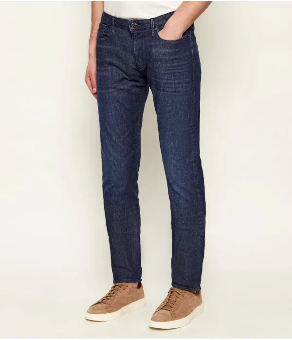 Джинсы j06 slim fit Emporio Armani, темно-синий — фото 3
