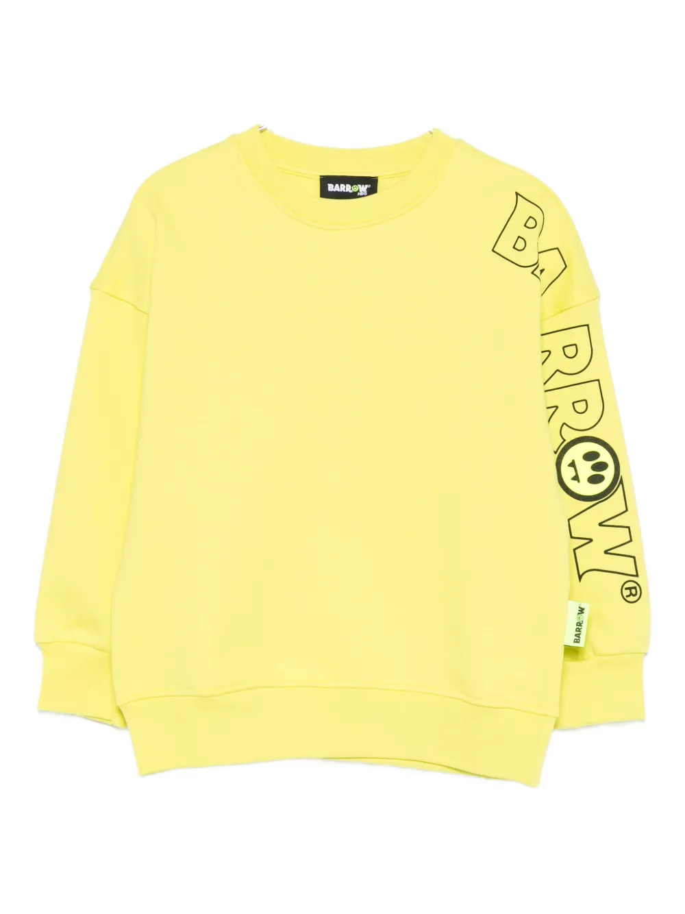 

Свитшот с круглым вырезом Barrow Kids, желтый