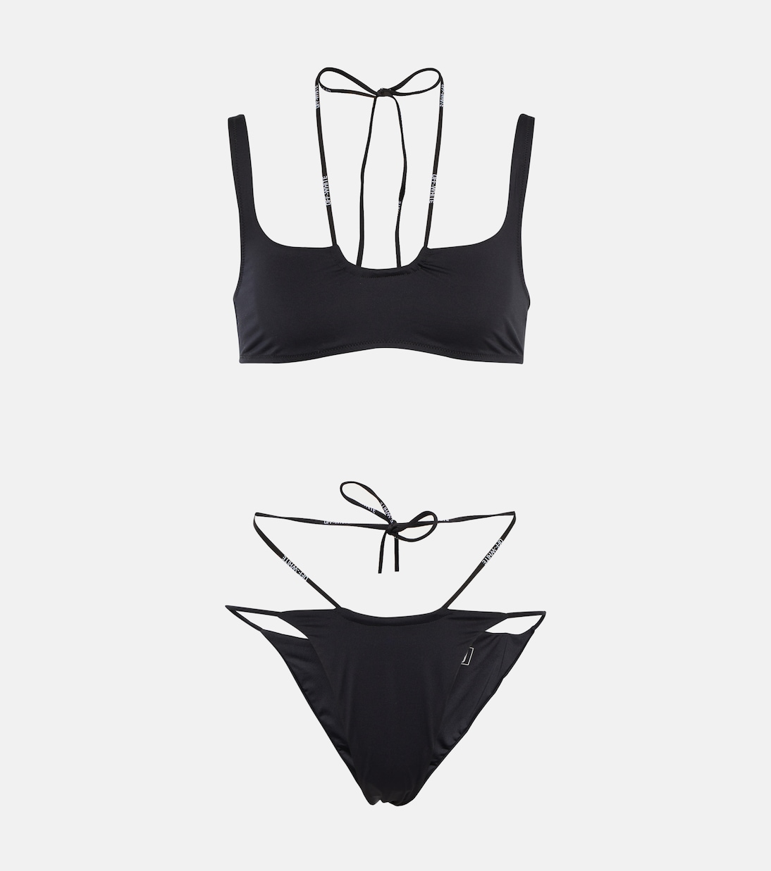 

Бикини Cross Coulisse Off-White, Black White