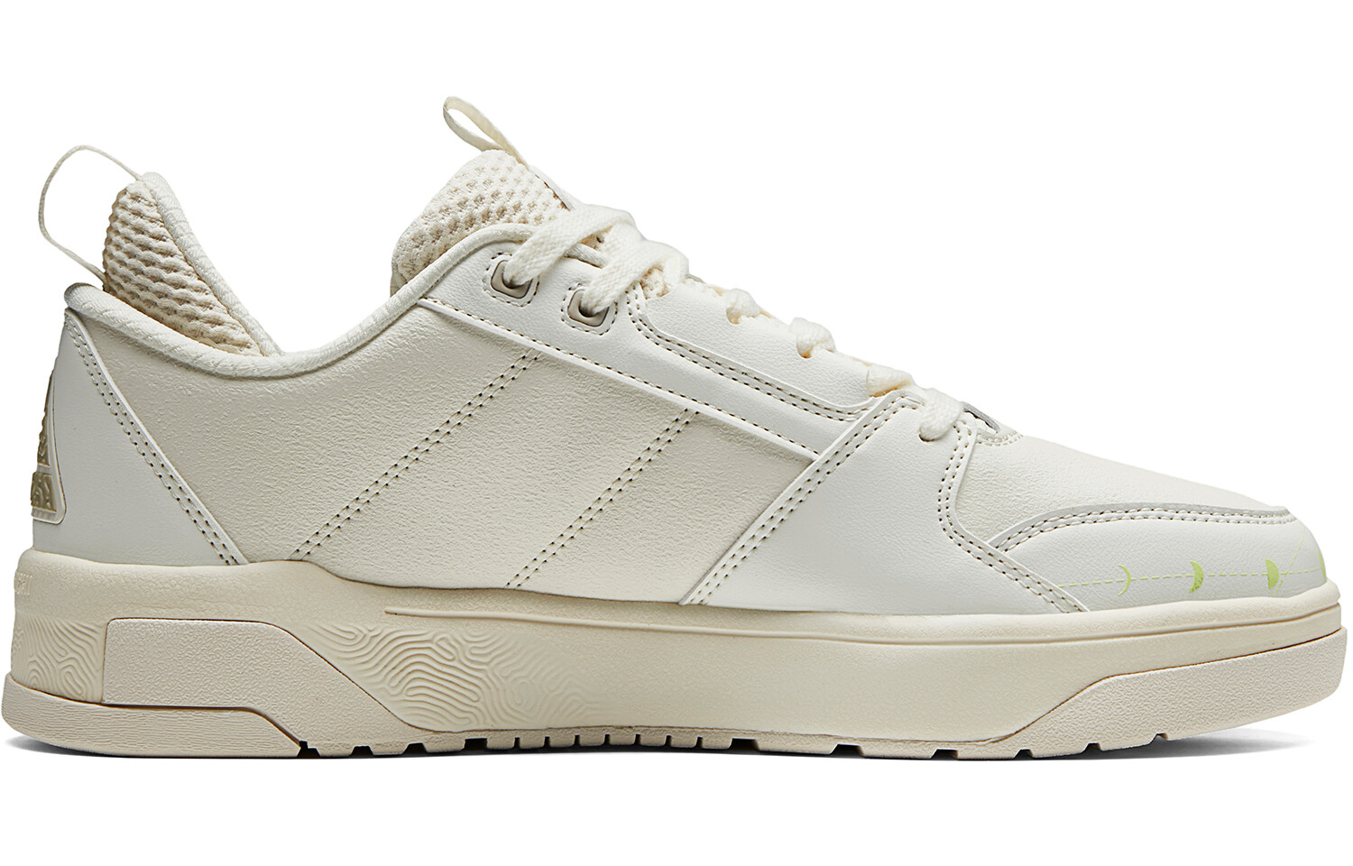 

Кроссовки PEAK Guochuang Series Skateboarding Shoes Men Low-top Canvas White, белый