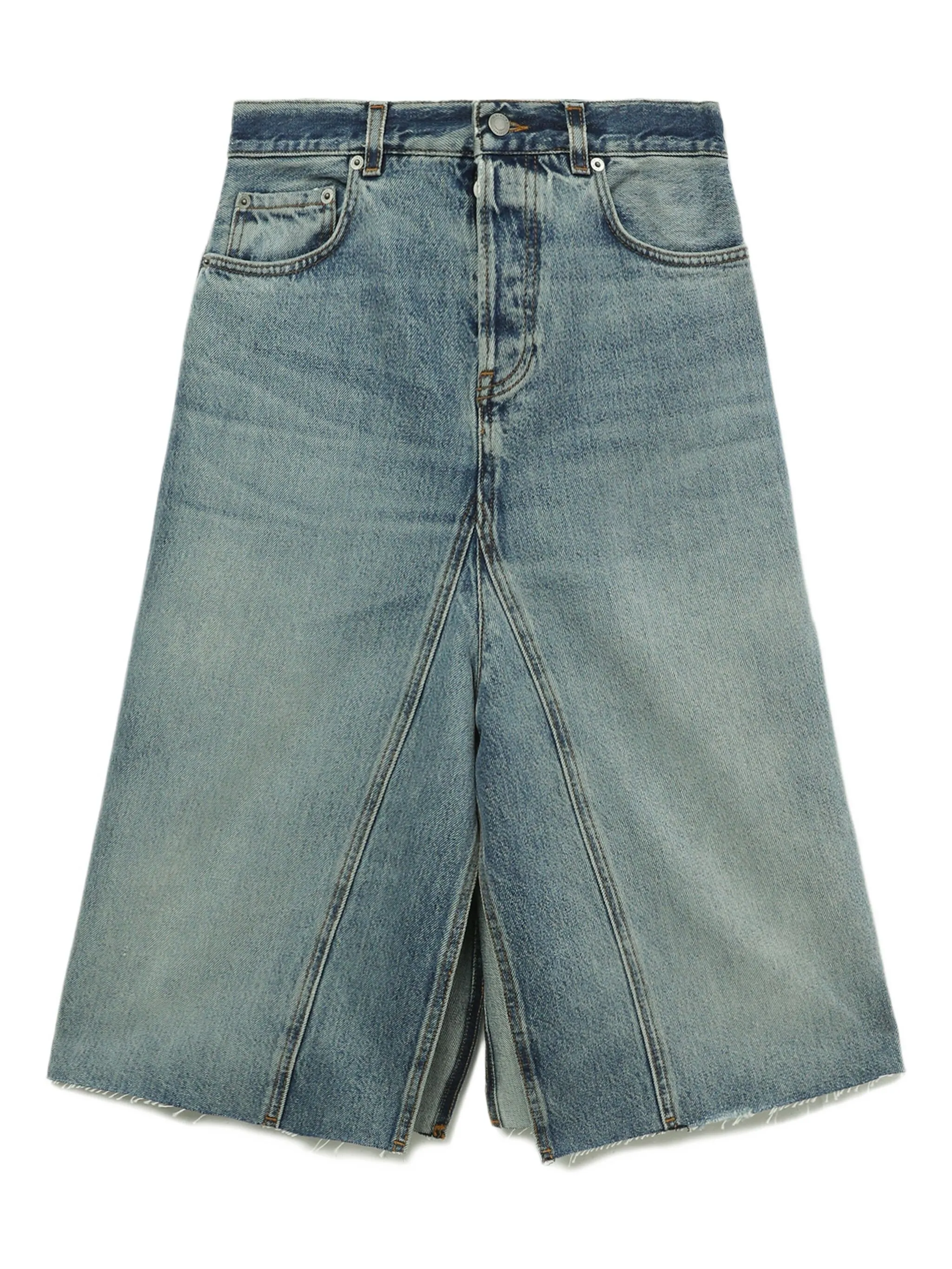 

Юбка миди со вставками Haikure, синий