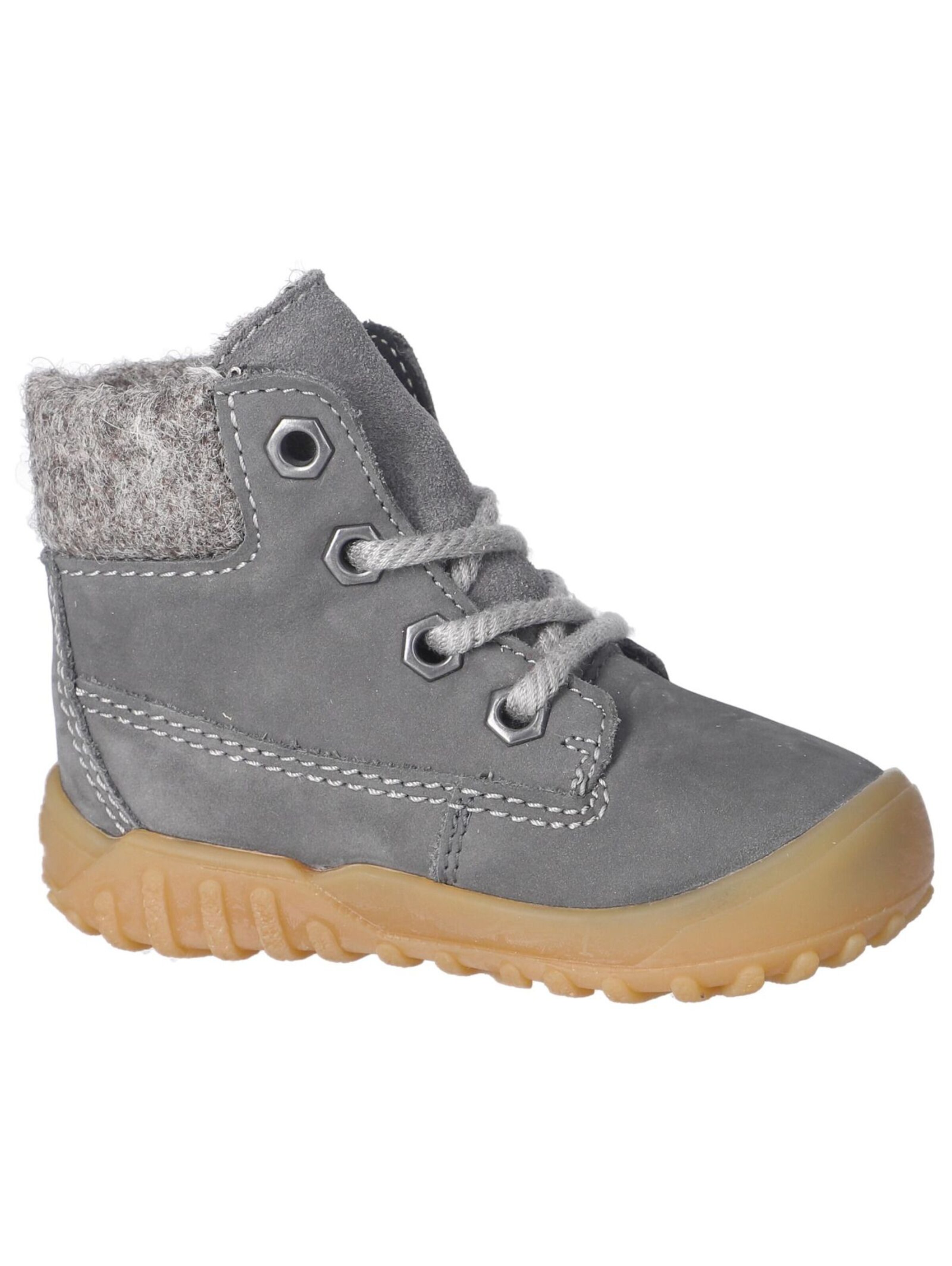 Pepino First-Step Shoes в сером цвете — фото 4