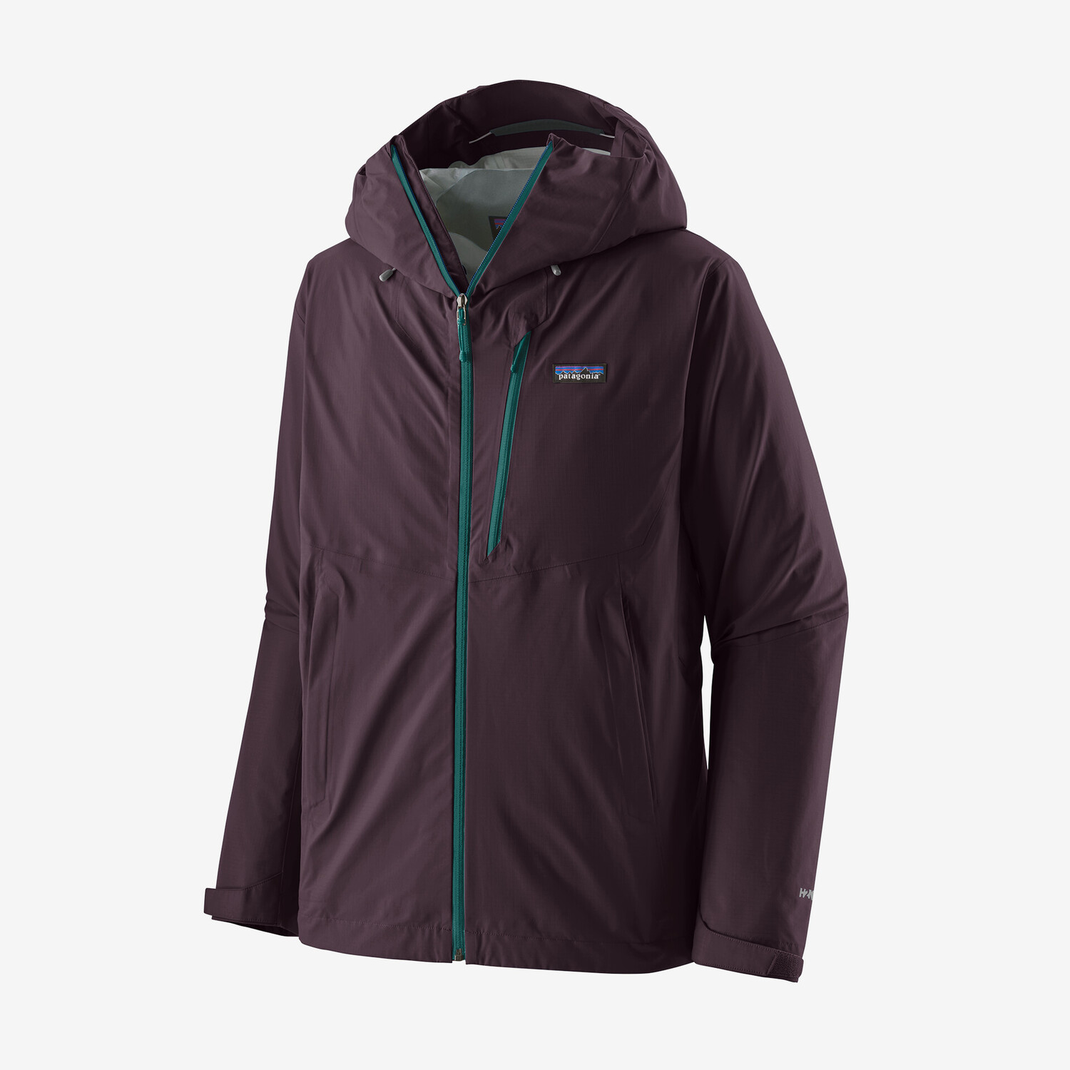 

Мужская дождевик с гранитным гербом Patagonia, цвет Obsidian Plum