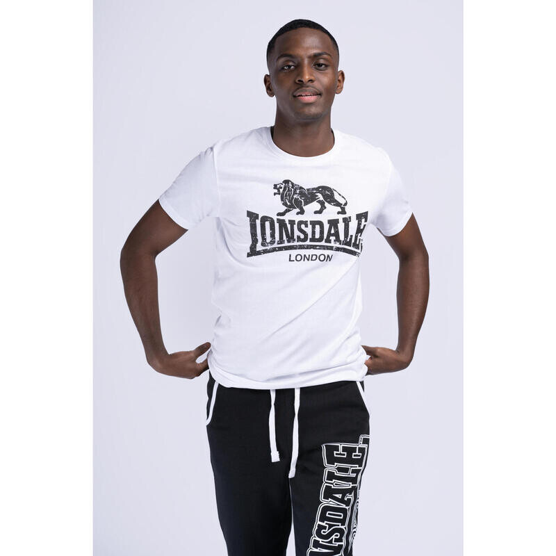 

Спортивная футболка Lonsdale, белый/черный
