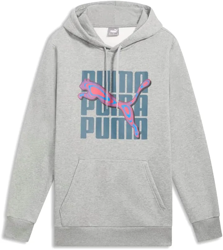

Толстовка с капюшоном PUMA Illusion, серая