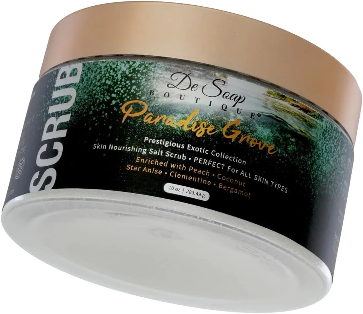 Скраб для тела Paradise Grove Dead Sea Salt Scrub De Soap Boutique 10 fl oz