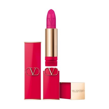 

Помада Rosso Matte Cream Lipstick 302r Сменная - 35 грамм Valentino
