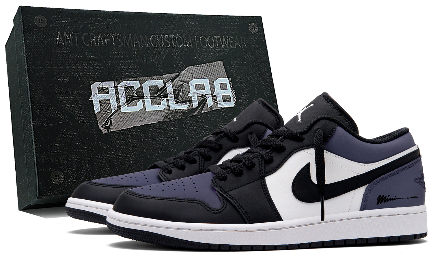 

Jordan Кроссовки Air 1 Lightweight Low top Vintage мужские Sanded Purple