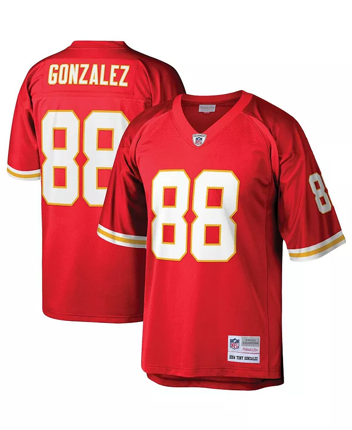 

Мужская реплика джерси Kansas City Chiefs Legacy красного цвета Tony Gonzalez Mitchell & Ness