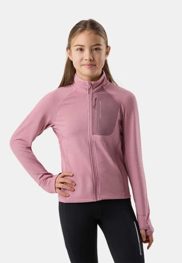 Куртка тренировочная Ultra light full zip g jr Swedemount, пыльно-розовая