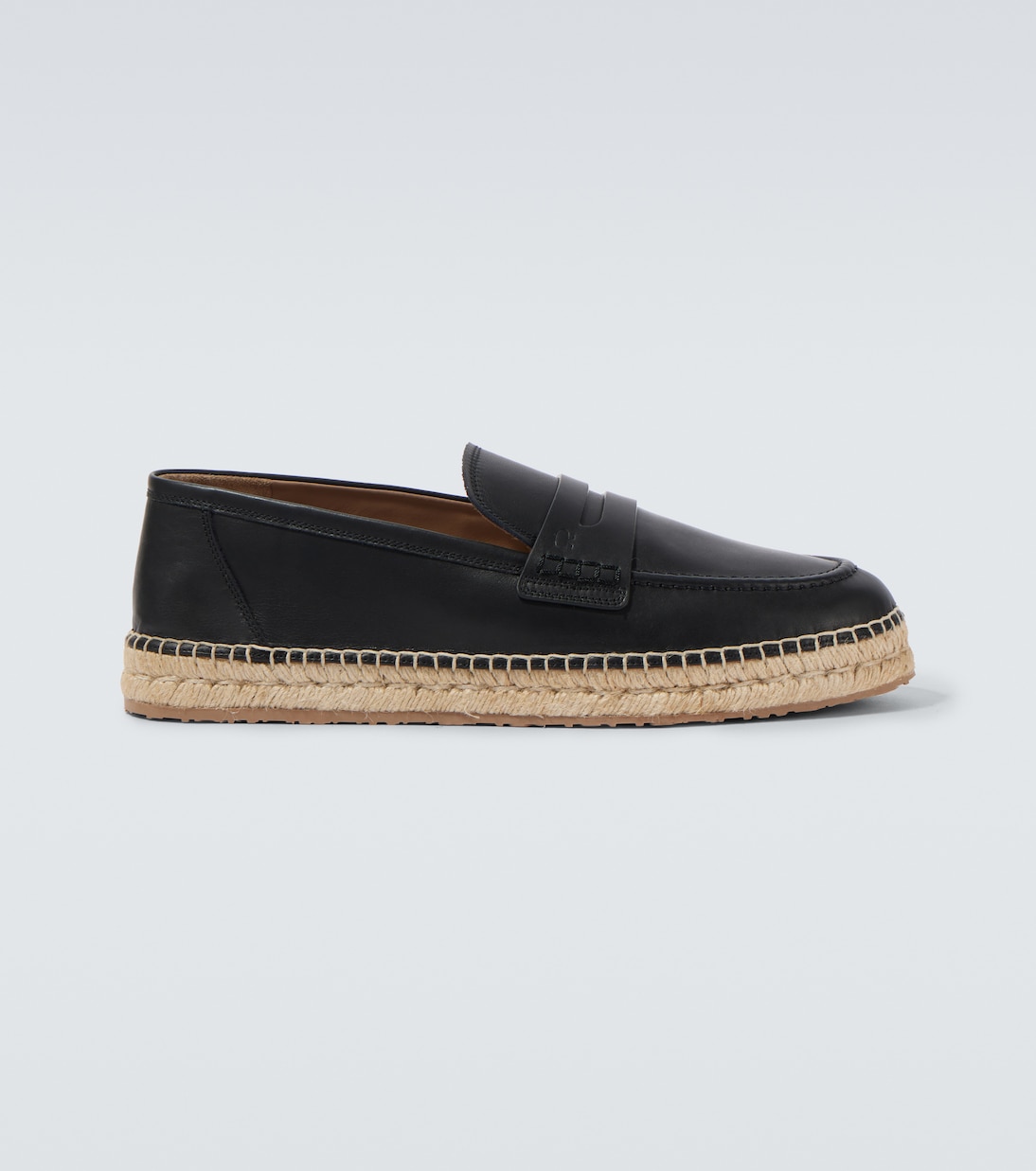 

Кожаные эспадрильи Gianvito Rossi, черный