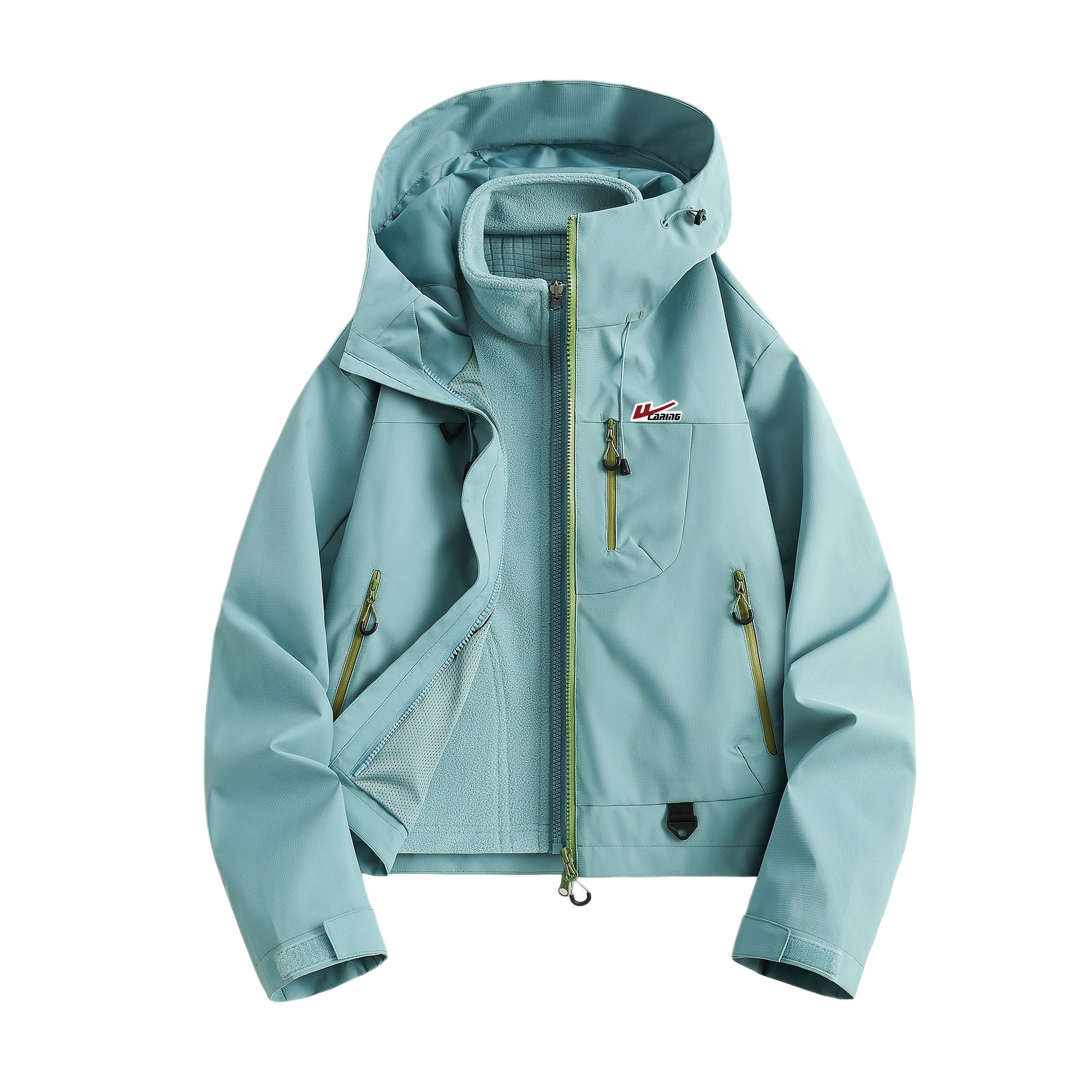 

Ветровка Women's WARRIOR, mustard серый (diy badge)