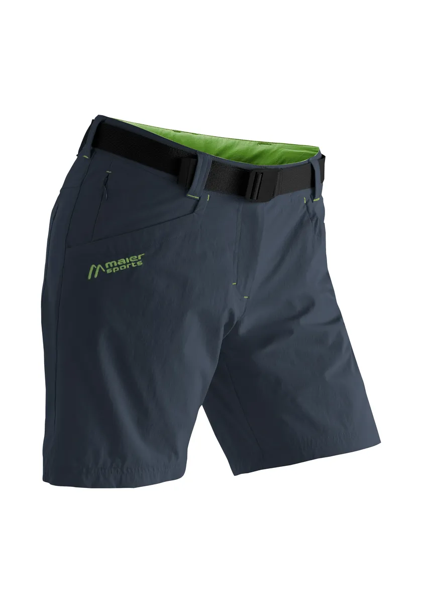 

Функциональные шорты Maier Sports "Lulaka Shorts", женские шорты, короткие походные брюки, уличные брюки с 4 карманами, стандартного кроя, серый