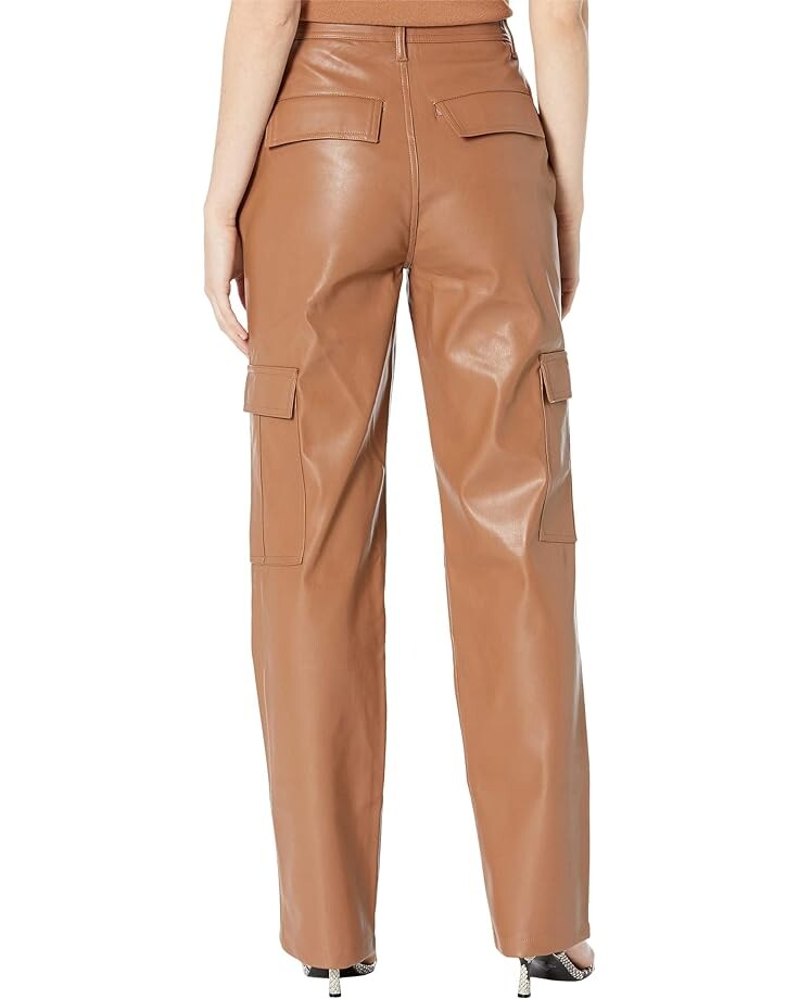 

Брюки AFRM Noe PU Relaxed Cargo Pants, цвет Brown Sugar