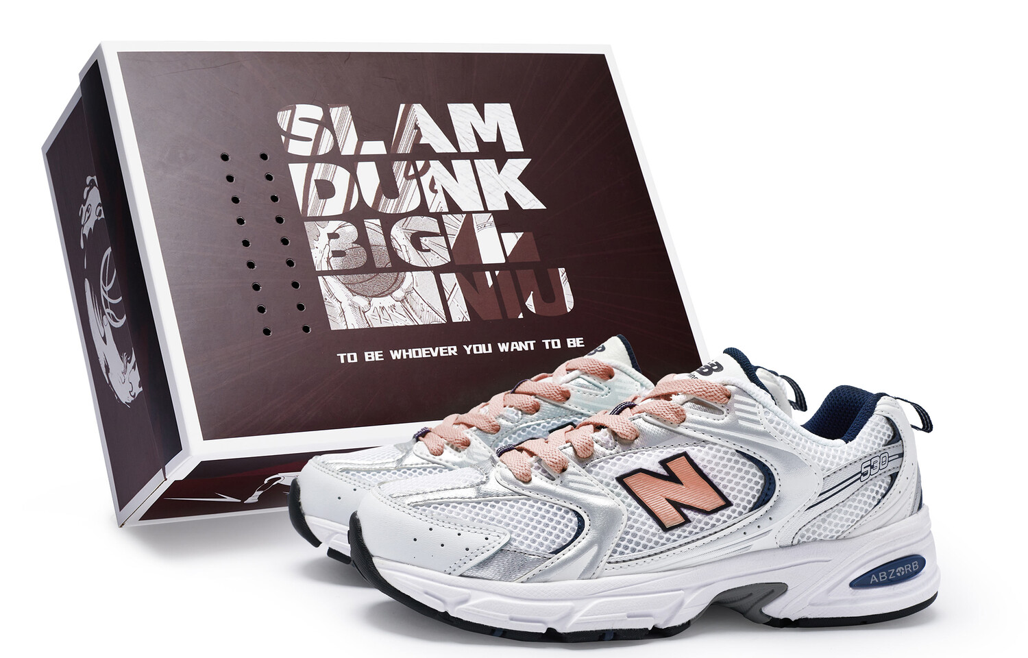 

Кроссовки New Balance 530 Cushioned Slip-Resistant Breathable, белый/серебристый