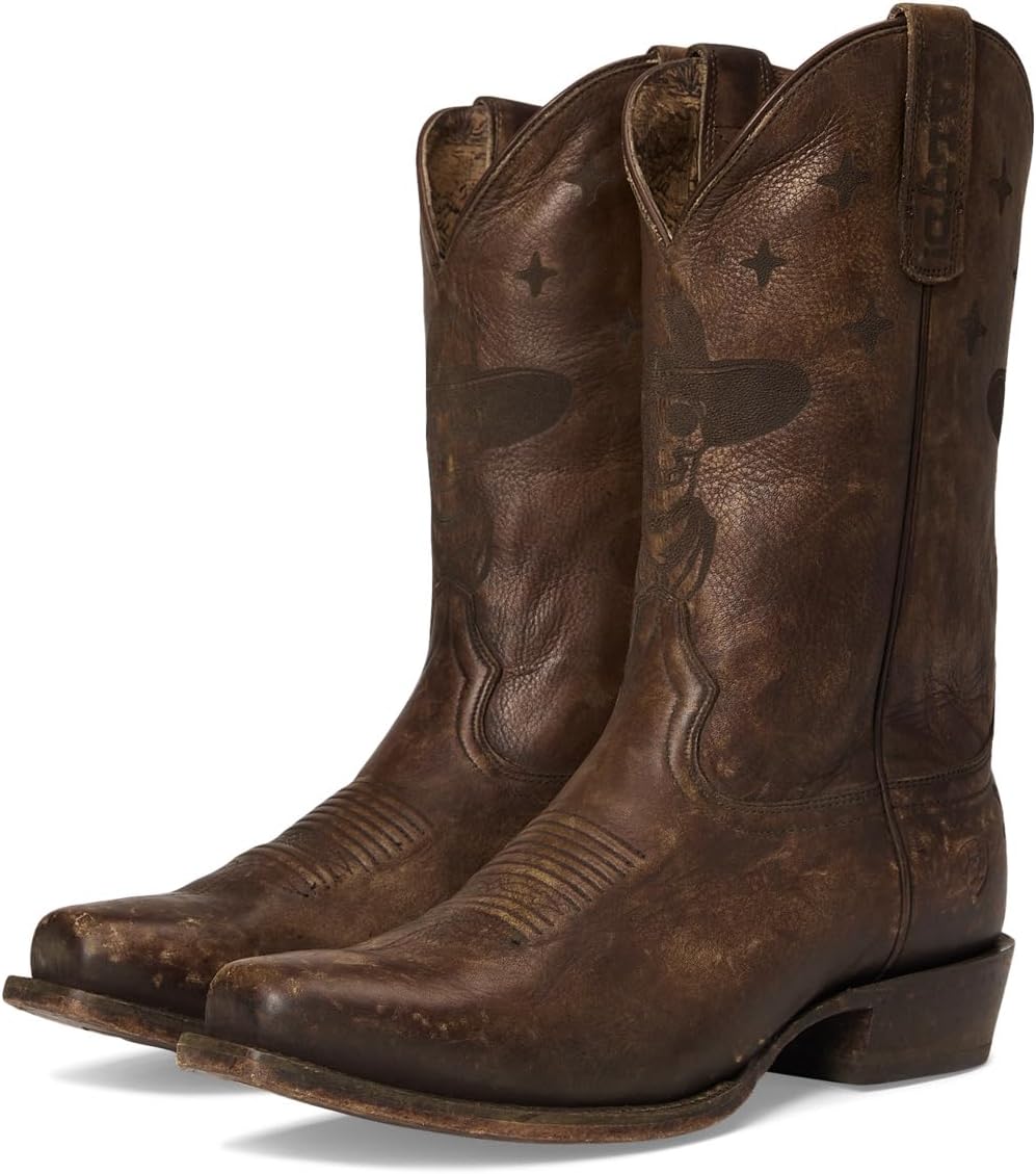 Ботинки Ariat Men's High Stepper Sendero, Stonewashed Brown