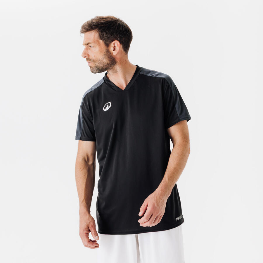 

KIPSTA Женская/мужская футбольная майка Essential Club, черная