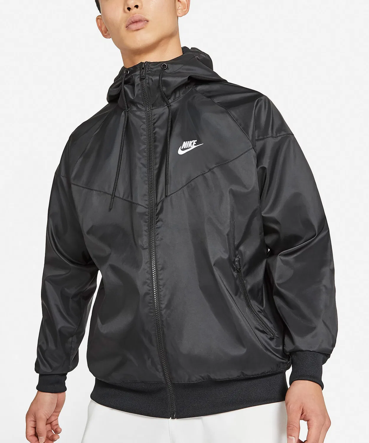 Куртка Nike Windbreaker с сетчатой подкладкой, чёрный