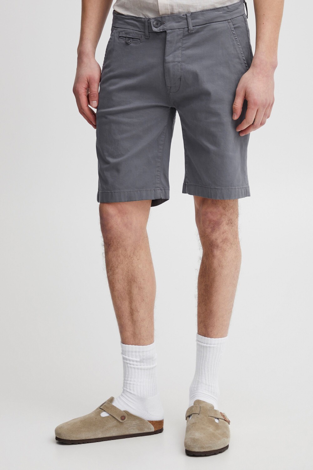 

Тканевые шорты CASUAL FRIDAY Chino, серый