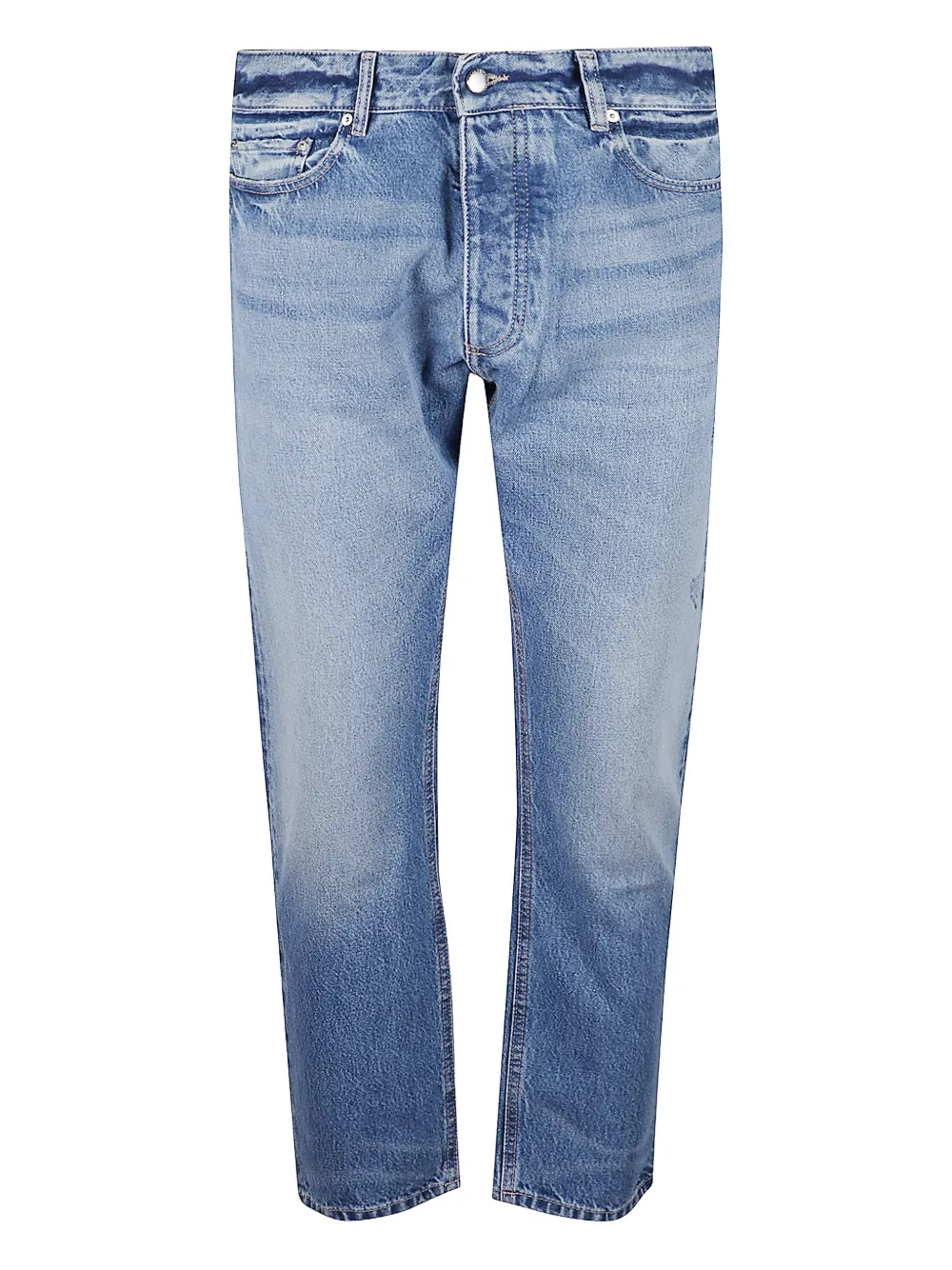 

Джинсы прямого кроя на пуговицах Josh Icon Denim, синий