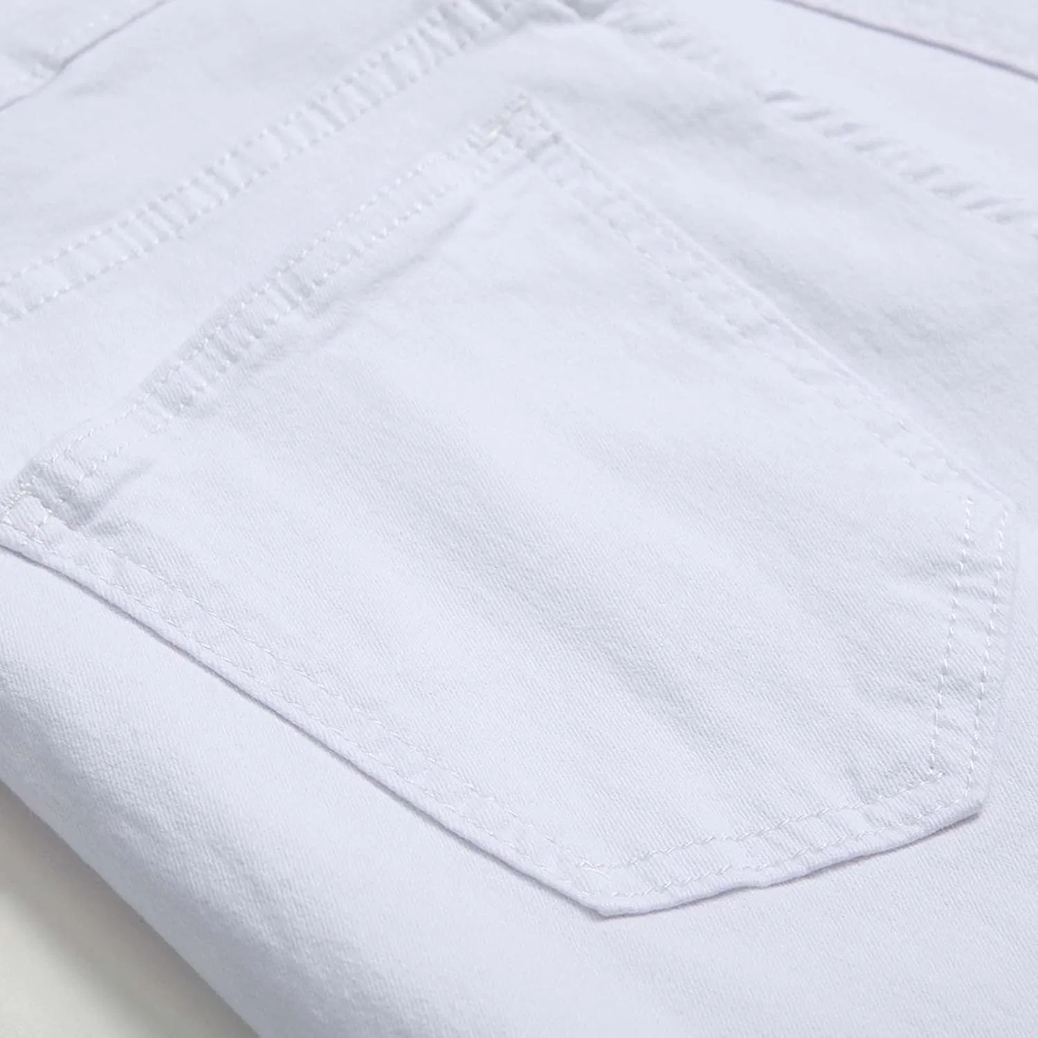 Джинсы, Slim Fit, White — фото 2