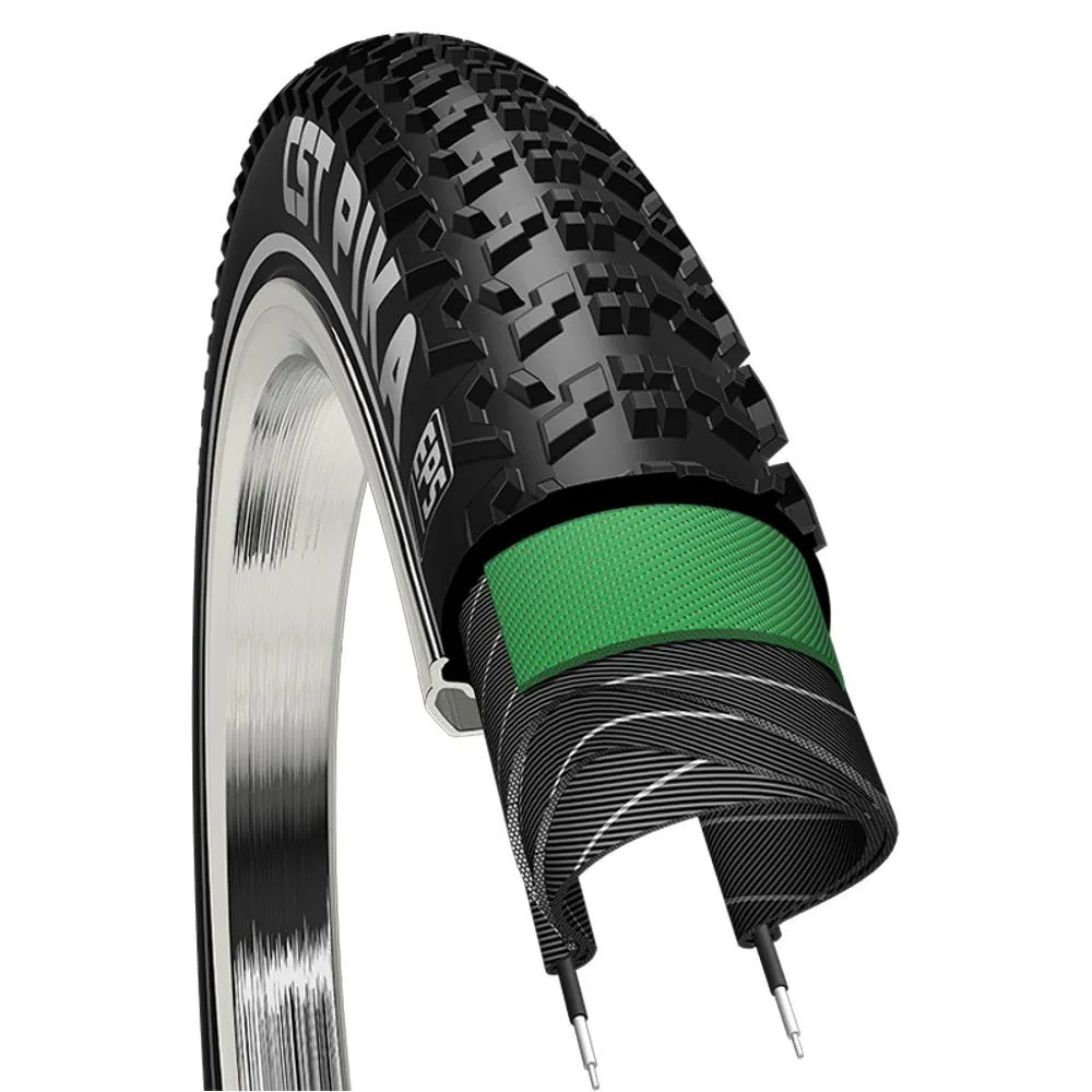 

Гравийная шина CST Pika C-1894 Dual EPS Tubeless 700C x 38, черный