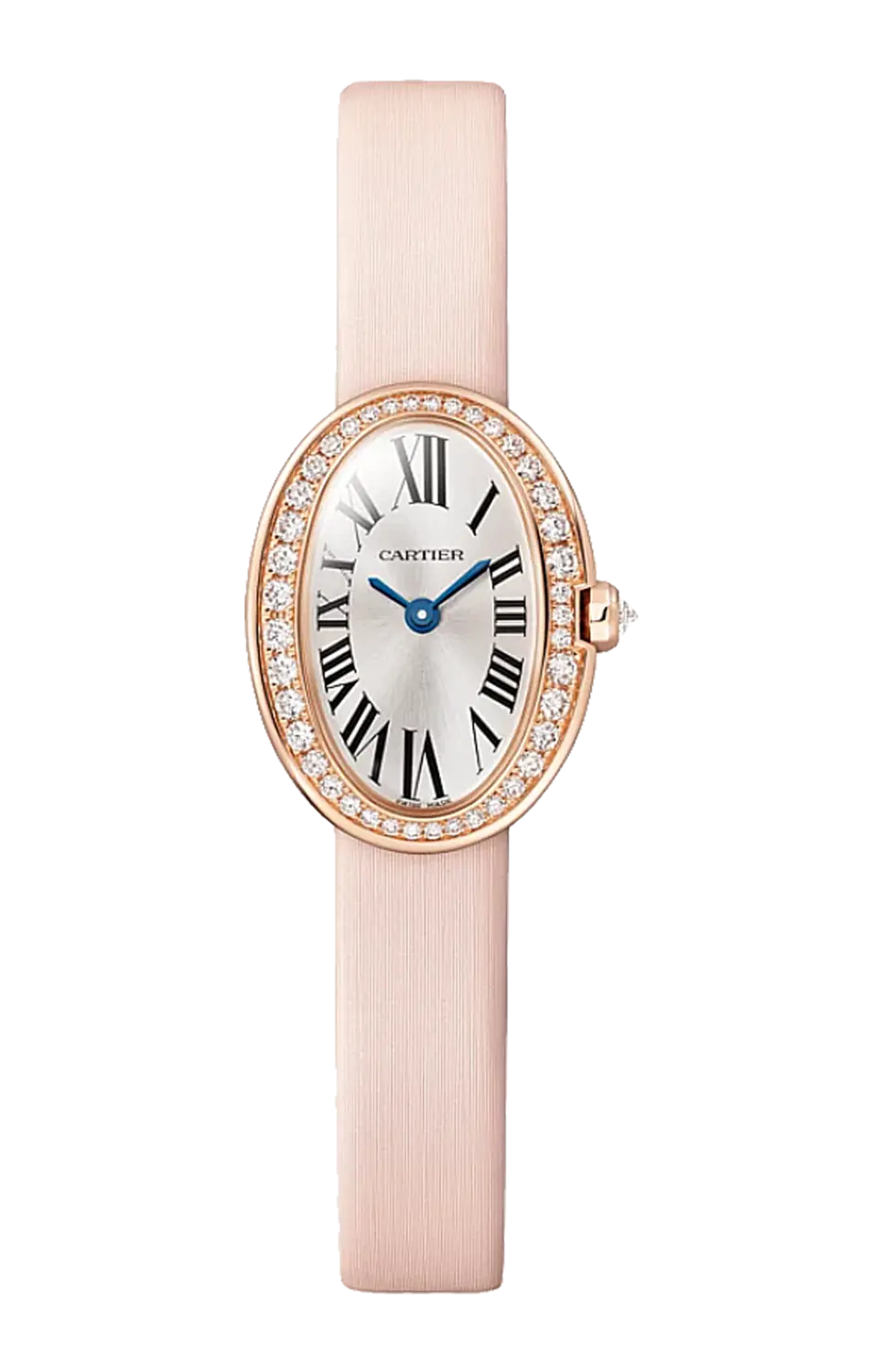 

Часы baignoire de modello mini Cartier