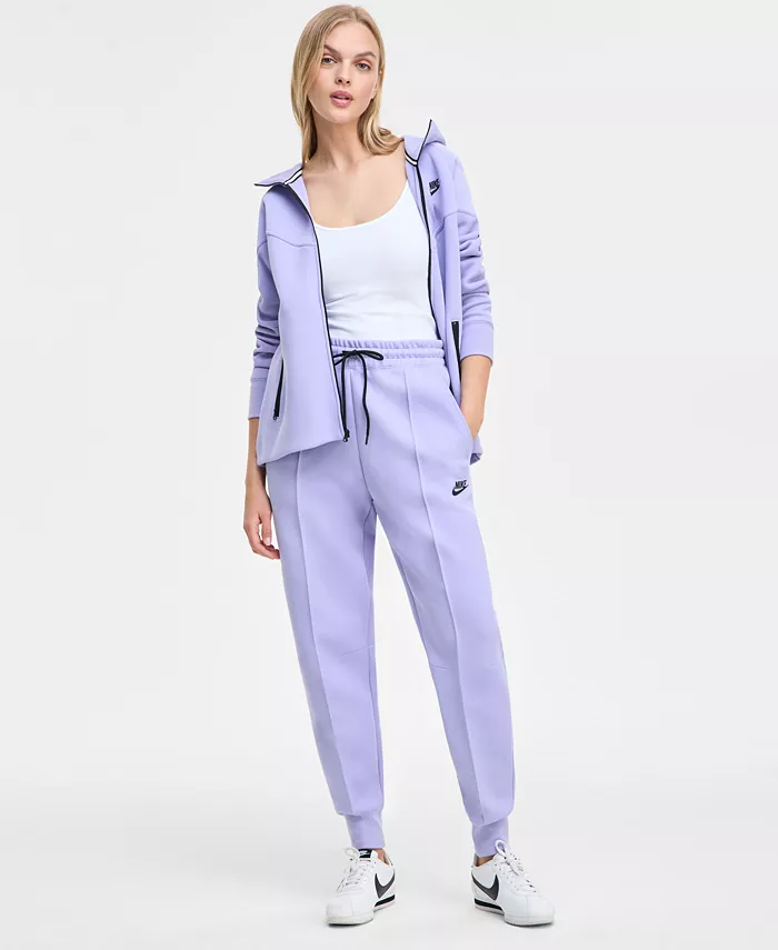 

Женские спортивные брюки Tech Fleece Mid-Rise Jogger Nike, фиолетовый