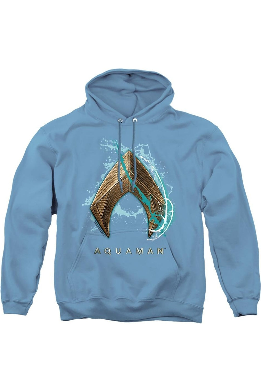 

Толстовка с капюшоном Aquaman Movie Water Shield для взрослых Gildan, цвет charcoal
