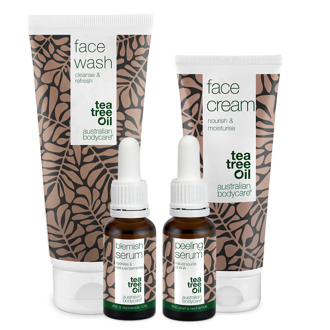 

Australian Bodycare, набор из 4 предметов для кожи с пятнами и несовершенствами, 4 шт